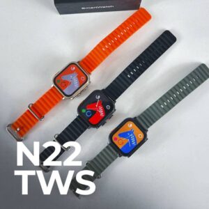 Relógio Inteligente N22 TWS Ultra com Fones de Ouvido - Tela 49mm