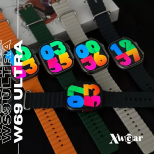 Relógio Inteligente W69 Ultra 1GB para Músicas - Tela 49mm