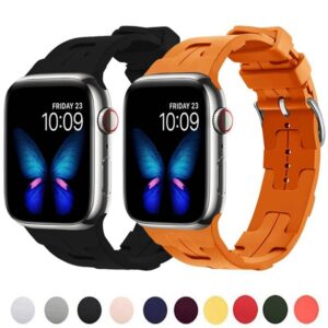Pulseira Silicone Social 42mm / 44mm / 45mm / 47mm / 49mm